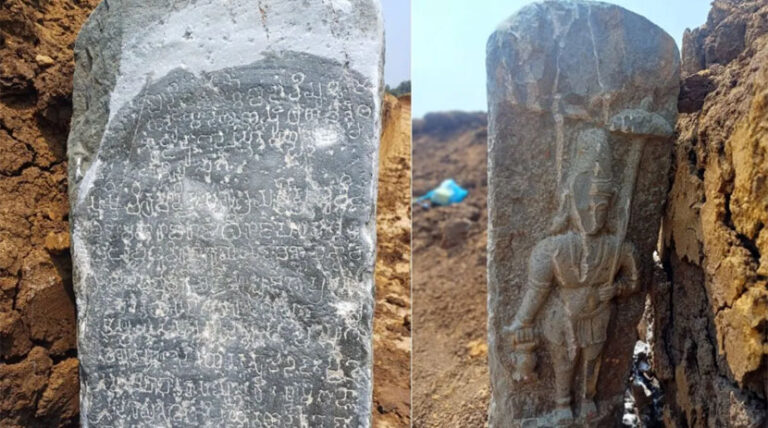 ಬಾದಾಮಿ ಚಾಲುಕ್ಯರ ಕಾಲದ ಶಿಲಾಶಾಸನ ಪತ್ತೆ