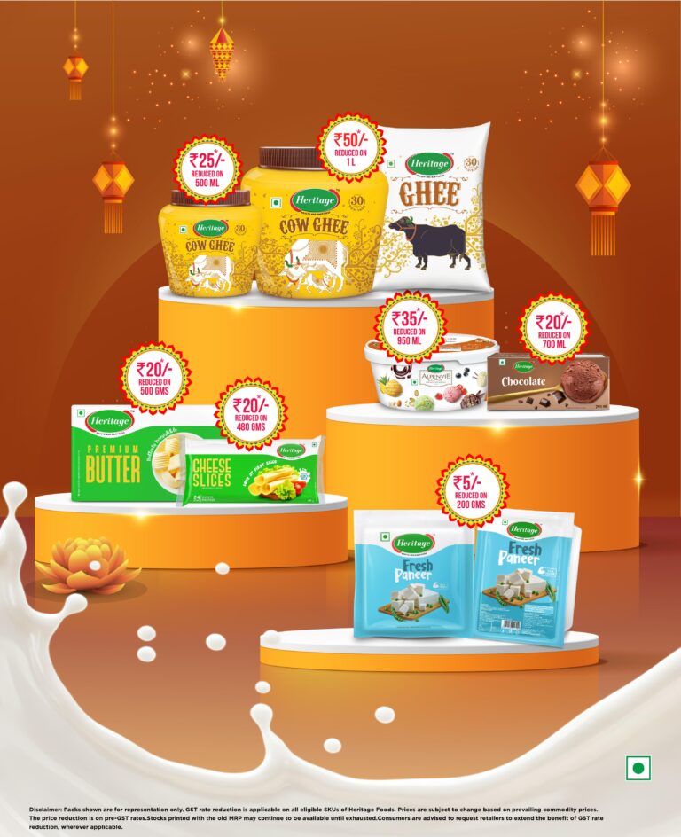 Heritage foods gst celebration