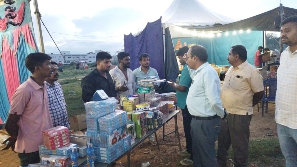 k r pete tahashildar surprise check