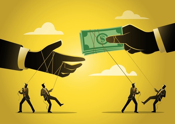 illustration-businessman-hands-giving-taking-600nw-2480386373