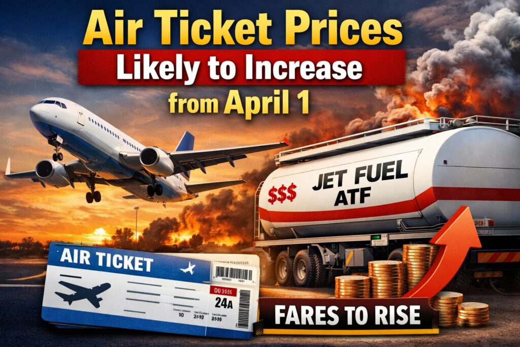 Air ticket prices set to rise