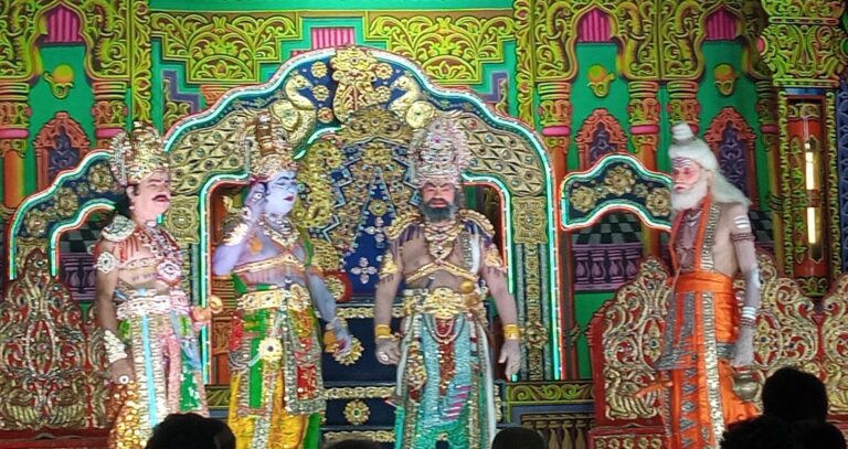 Rama Dasharatha scene