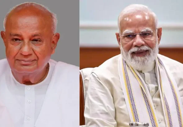 hd-deve-gowda-and-modi